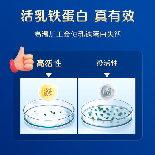 【小金盾】合生元乳铁蛋白+益生菌调制乳粉(HMO)30袋装(25版） 商品图4