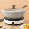 Debo德铂-切尔西奶锅 摩纳哥汤锅 富勒姆炒锅 持久不粘轻烟少油（配玻璃锅盖） 商品缩略图0