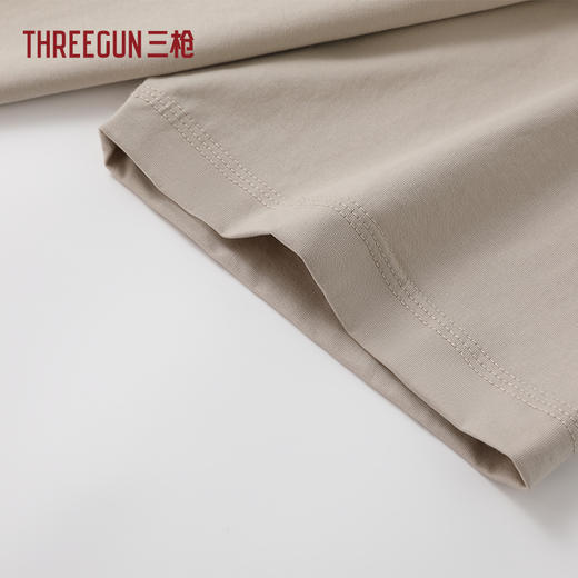 Threegun三枪 冰泉棉圆领短袖男衫-T20179A01 商品图5