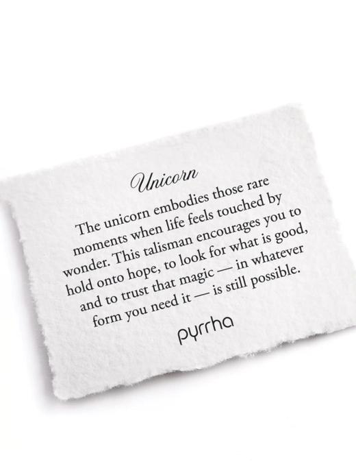 订购5周到｜Pyrrha-Unicorn-独角兽 14K黄金 项链［加拿大设计师］ 商品图3