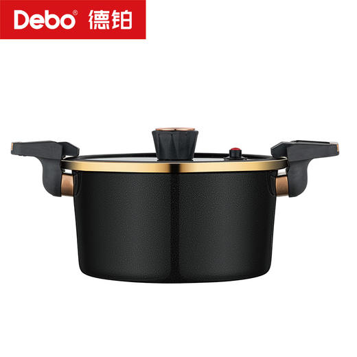 Debo德铂-嘉尼特温显微压锅4.2L搪瓷珐琅 华丽微压烹饪 商品图9