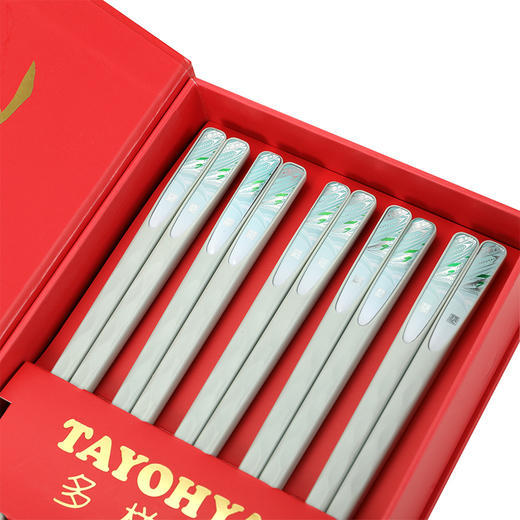 【秒杀】多样屋幸福时光合金筷礼盒10双入TA030103239ZZ 商品图1