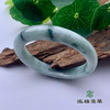 派瑞翡翠 翡翠手镯 糯种 绿色 飘花 商品缩略图0