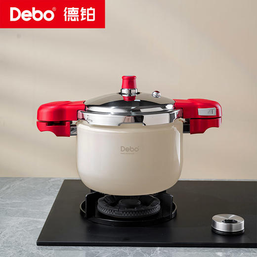 Debo德铂-汤普森高压锅4L 高压炖煮安全节能 商品图4