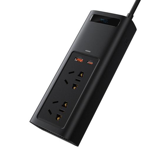 Baseus/倍思 倍益充150W车载逆变器车载充电器 四口输出 BS-CI15-02 商品图6