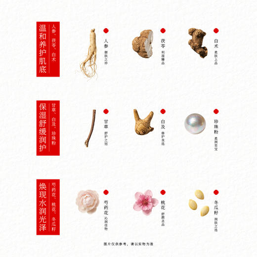 御养宜七子草本面膜粉涂抹式补水保湿草本润肤 商品图2