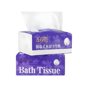 【自提】M 五月花 抽取式卫生纸 24包*100抽