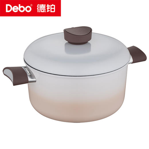 Debo德铂-卡布奇诺三件套套装锅炒锅汤锅煎锅  炒煎煮一套全搞定（配锅盖） 商品图13