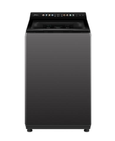 美的（252288）MB10F2 波轮全自动洗衣机 金属钛 门盖金属钛,白玻,普通银丝印 钢化玻璃 波轮式 220V 商品图0