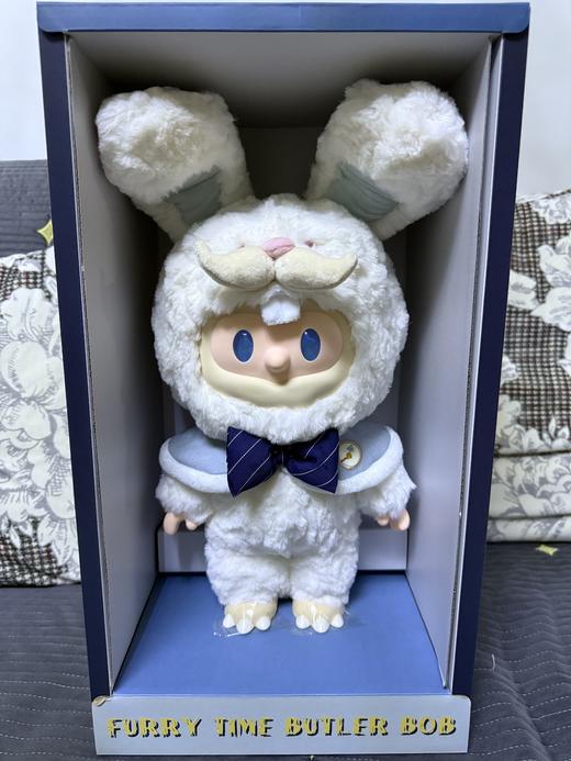 FARMER BOB 时空兔管家BOB 搪胶毛绒公仔 可爱玩偶潮玩 商品图4