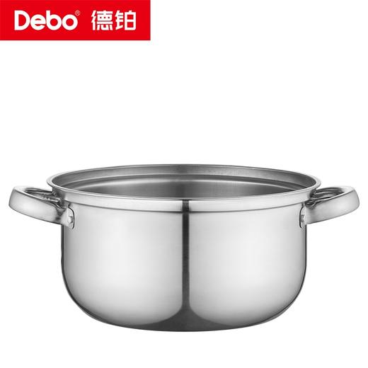 Debo德铂-弗伦斯堡汤锅2.5L优秀不锈钢 不挑灶炉（配锅盖） 商品图6