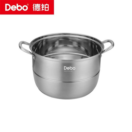Debo德铂-安吉洛7L蒸锅 盖兹卡10L蒸锅 玛格丽12L蒸锅 聚能复底 蒸，焖，炖食物更美味（配锅盖、蒸片、蒸格） 商品图2