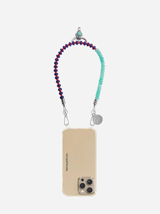 订购14周到｜La Coque Française-MARIANA-蓝色 红色 绿色 串珠 短款 手机链［法国设计师］ 商品图1