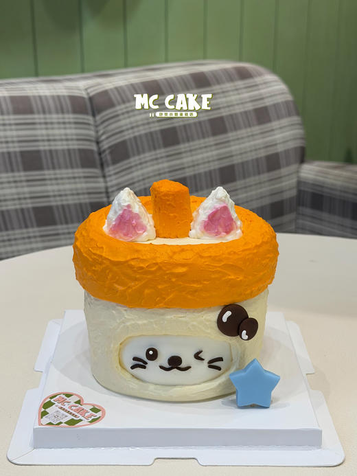 勇志yushi奶茶猫立体蛋糕 商品图0