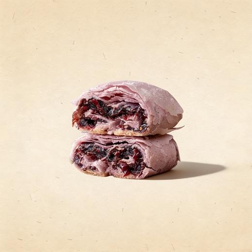 【爆品尝鲜】桑葚黑枸杞花香卷-12枚 商品图0