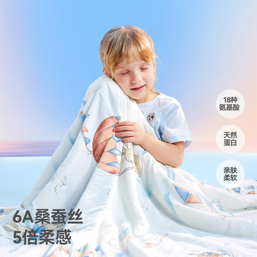 贝肽斯【蚕丝】婴儿夏凉被初生宝宝专用小被儿童新生儿空调被薄款 商品图6
