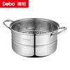 Debo德铂-马德里蒸锅4.5L一锅全能，蒸、煮、炖、、涮，样样在行（配玻璃锅盖、蒸片、蒸格） 商品缩略图5