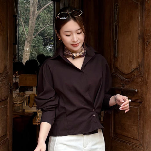 【预售7天】良木礼翻领衬衫（0315） 商品图0