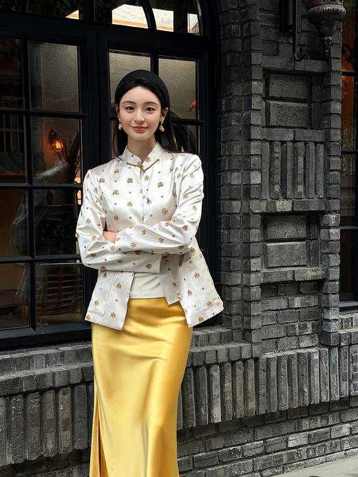 廷前观棠 | 修庆修身外套 商品图1