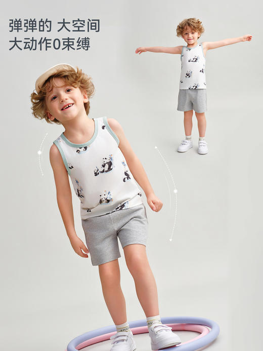 【2026春夏新品69元任选2件】ibaby×outlast太空科技恒温 天然银抑菌防螨小背心 商品图3