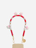 订购14周到｜La Coque Française-BUGS-红色 白色 兔子 串珠 短款 手机链［法国设计师］ 商品缩略图0