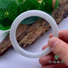 派瑞翡翠 翡翠手镯 糯种 白色 商品缩略图3