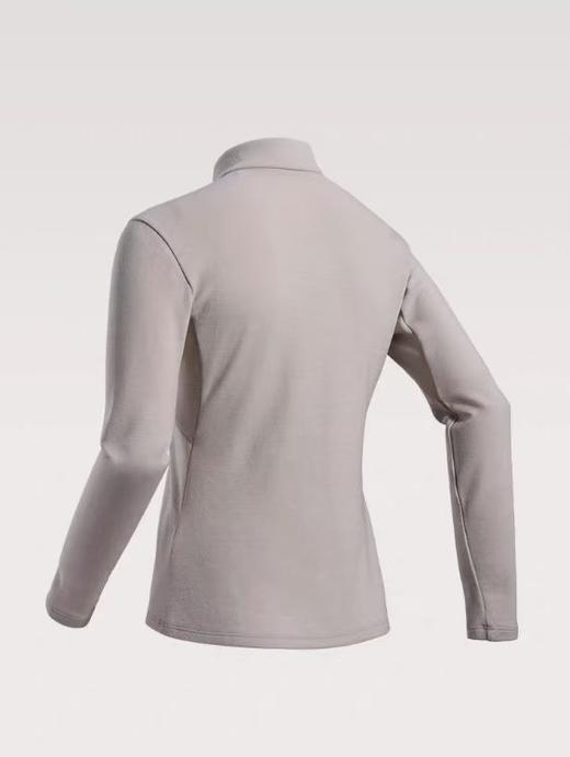 KLS小太阳家的XM3半开胸立领美丽诺羊毛女士长袖T恤 商品图2