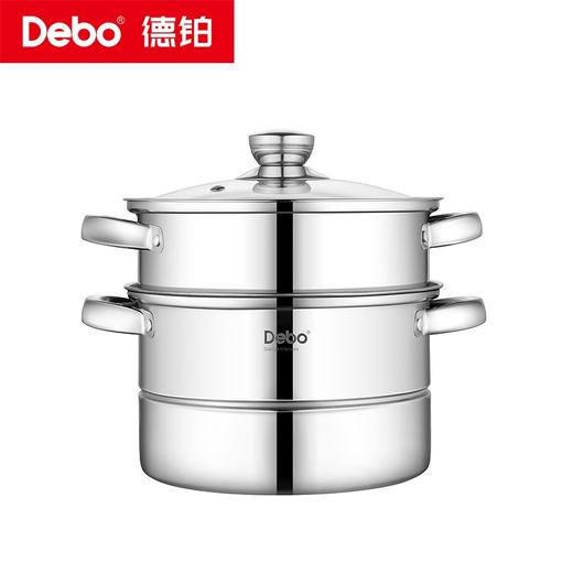 Debo德铂-科洛姆早餐蒸锅2.6L 小份量蒸煮 新鲜美味不浪费（配玻璃锅盖、蒸蛋架、蒸格） 商品图10