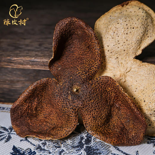 陈皮村2021年梅江100g核心产区正宗道地新会陈皮泡茶煲汤广东特产礼盒装 商品图2