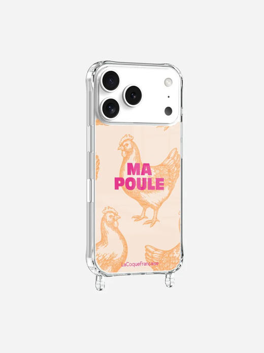 订购14周到｜La Coque Française-Coque-橙色 小鸡 手机壳［法国设计师］ 商品图0
