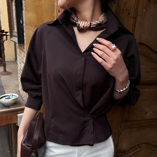 【预售7天】良木礼翻领衬衫（0315） 商品图2