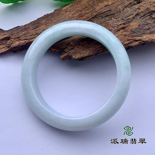 派瑞翡翠 翡翠手镯 糯种 绿色 商品图2