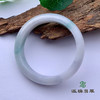 派瑞翡翠 翡翠手镯 糯种 绿色 飘花 商品缩略图3