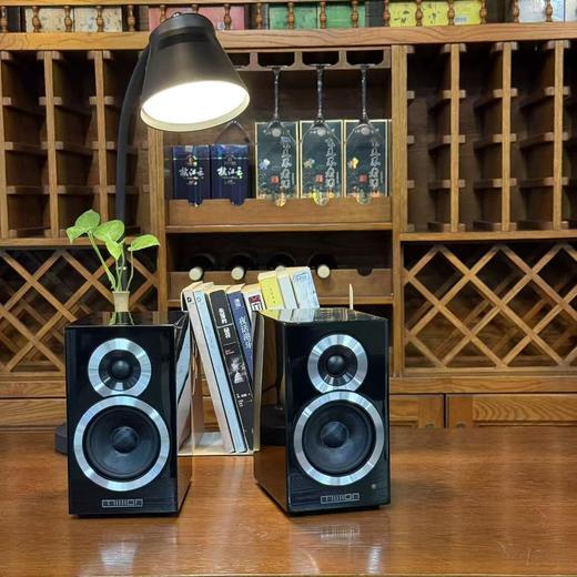 【屡获国际殊荣】英国 美声Mission MS-1 主动式发烧有源HIFI对箱 钢琴漆 高能无损蓝牙 商品图2