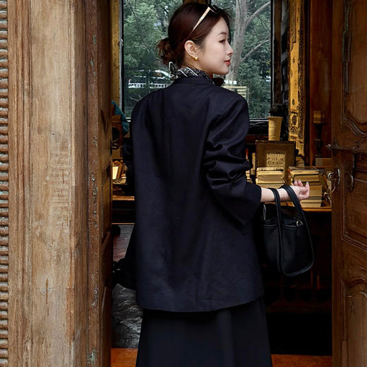 【预售7天】良木礼亚麻西装外套(1758F） 商品图3