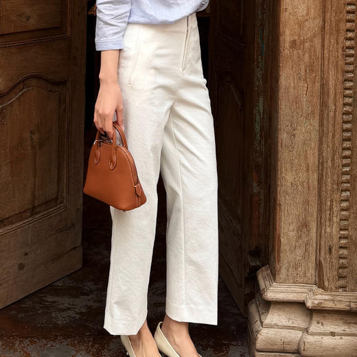 【预售7天】良木礼九分烟管裤（3331） 商品图3