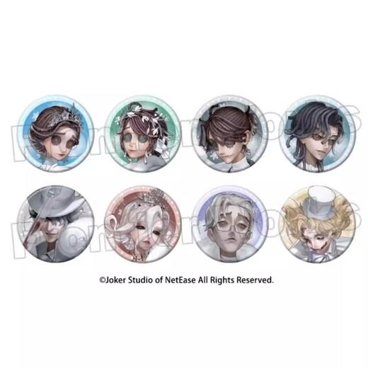 第五人格 2026冰雪节 徽章 吧唧 8包/盒 谷子 商品图0