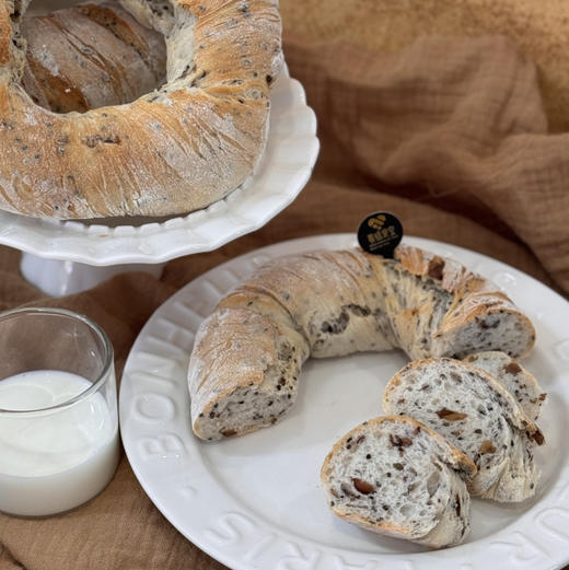 山药茯苓黑芝麻圈（12点半出炉） 商品图0