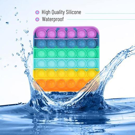 【圆形2个】泡泡解压玩具 戳戳乐益智硅胶思维训练玩具 商品图1