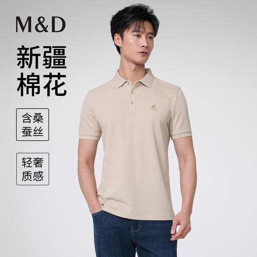【名盾】短袖翻领POLO衫MZBL22807B 商品图0