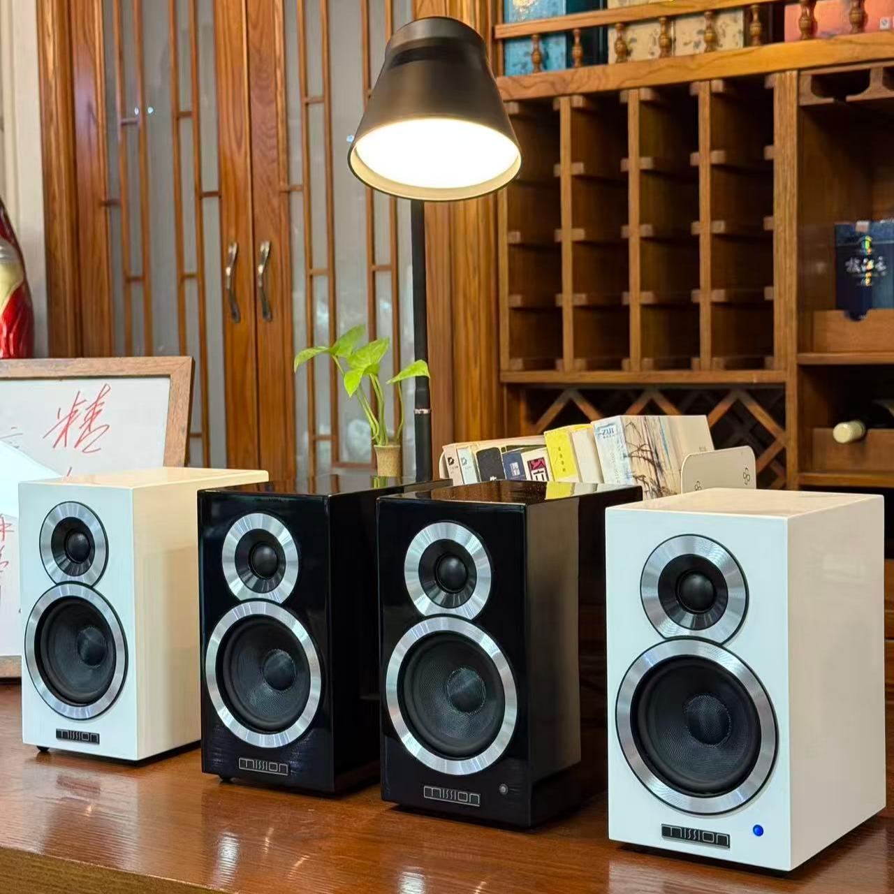 【屡获国际殊荣】英国 美声Mission MS-1 主动式发烧有源HIFI对箱 钢琴漆 高能无损蓝牙