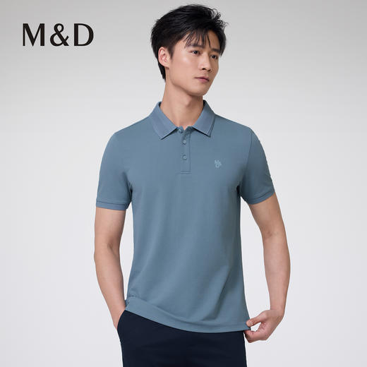 【名盾】短袖翻领POLO衫MZBL22822B 商品图1