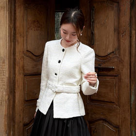 【预售7天】良木礼小香羊毛外套（腰带）（1774）