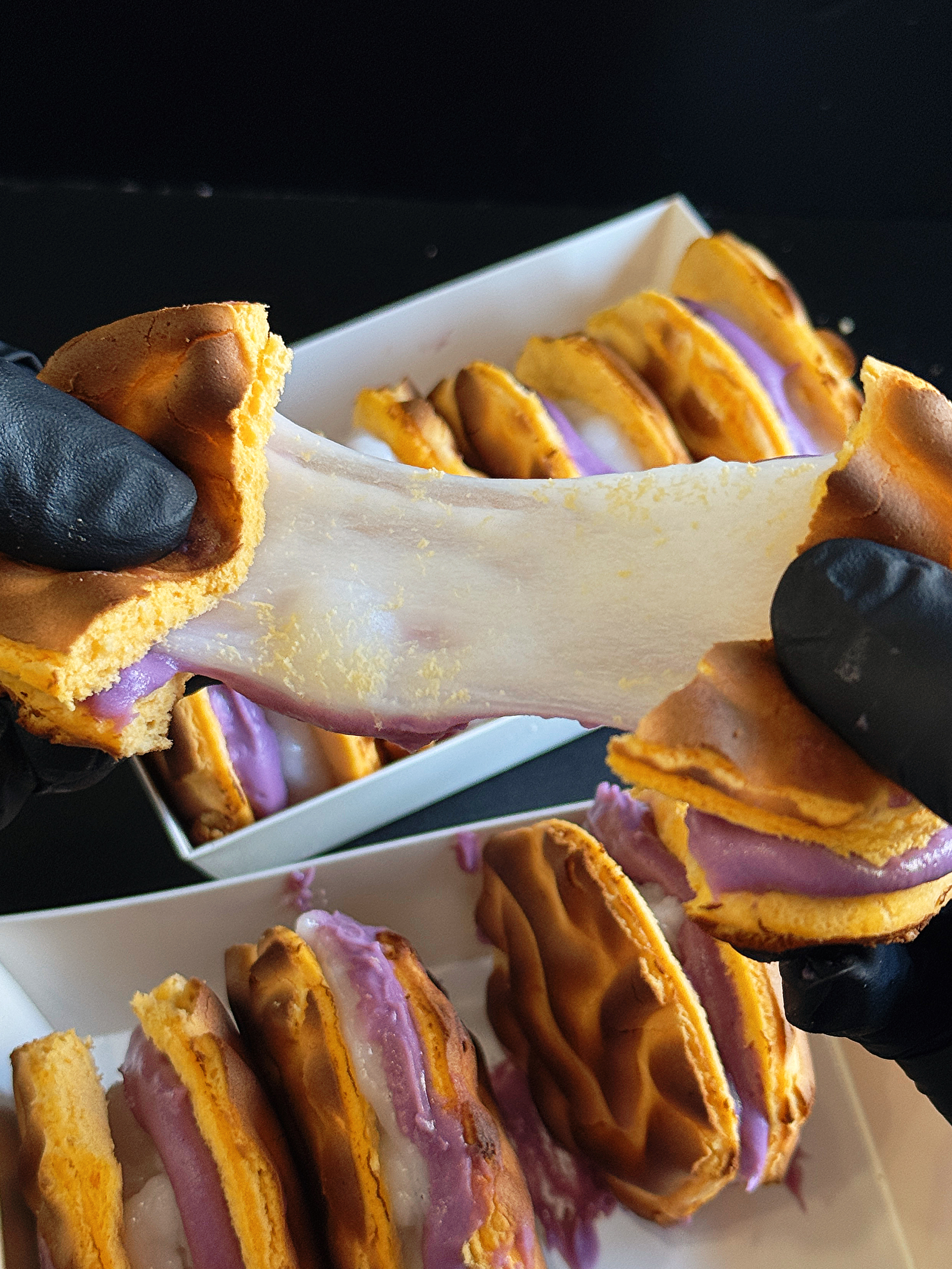 小甜品—虎皮芋泥烧（原价25特价15.8，仅限4月1日下午4点后到店自提 ）