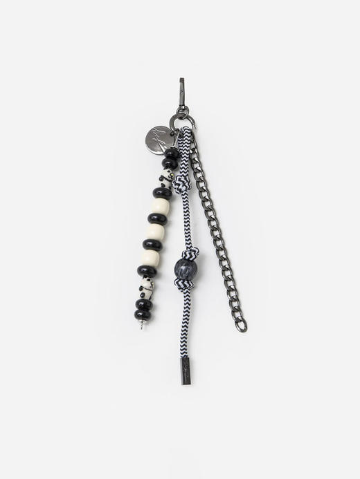 订购14周到｜La Coque Française-BOBBY-黑白撞色 串珠 包挂［法国设计师］ 商品图2