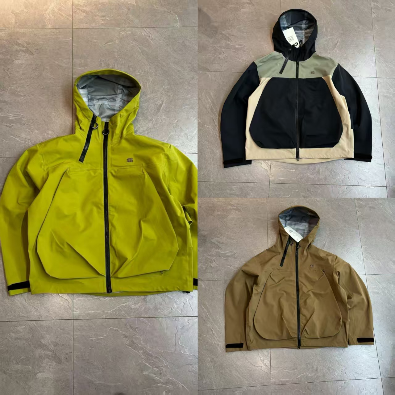 小树家KL三色冲锋衣，男女同款.. 宽松版，上身无敌帅..