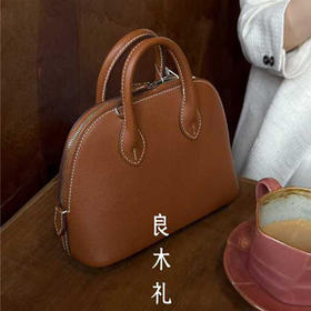 【不退不换】良木礼牛皮手提包(3171)