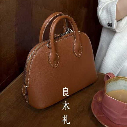 【不退不换】良木礼牛皮手提包(3171) 商品图0