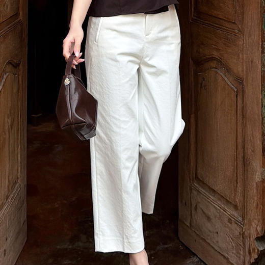 【预售7天】良木礼九分烟管裤（3331） 商品图0