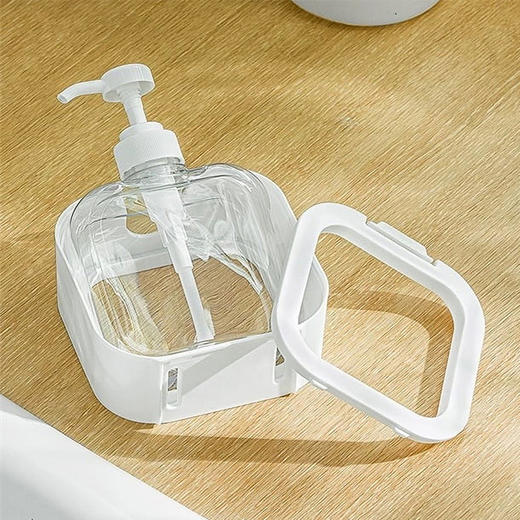 【1个装】美国 挤压式分装瓶 厨房浴室清洁液体用瓶 容器分装300ml 白色 商品图6